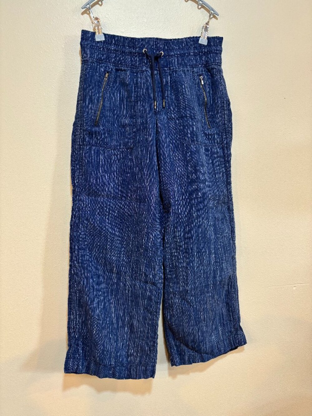 Athleta Linen Wide Leg, Size 4 Petite